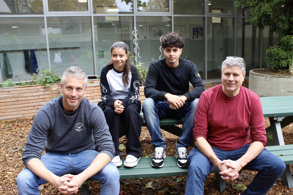 Schülersprecherteam und SV-Lehrer 2025/2026